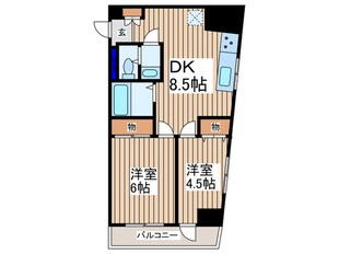 サンシャインヒルの物件間取画像